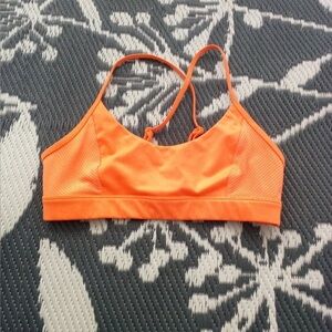 ALO Yoga Orange Sports Bra